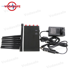 Handheld 8 Band GSM Tracker Signal Jammer/Vehicle Jammer Work For GPS Signals