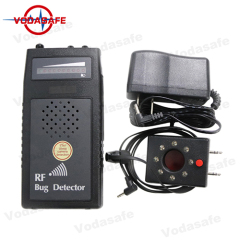 Détecteur de signal de bogue de sensibilité supérieure de rf avec l'affichage acoustique / avertissement de batterie faible