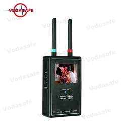 Mini cámara inalámbrica Detector de señal inalámbrica Hunter Detección de señal de red 1.2G 2.4G 5.8G