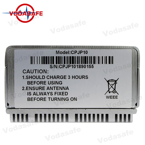 Batterie-Vollband-Fahrzeug-Störsender 8000mA für GPSTracker / Mobiltelefon / Wi-Fi5GHz / GPS / Lojack