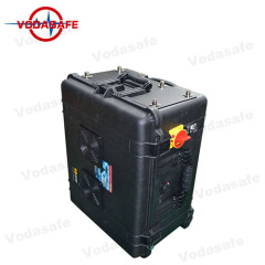 Pelican Case 6 Channel Drone Jammer с радиусом покрытия 500-1000 м GPSWiFi