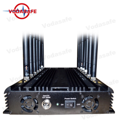 Brouilleur de véhicule de 14 antennes pour GSM / 2G / 3G / 4glte / Remote315 / 433MHz / VHF / UHF