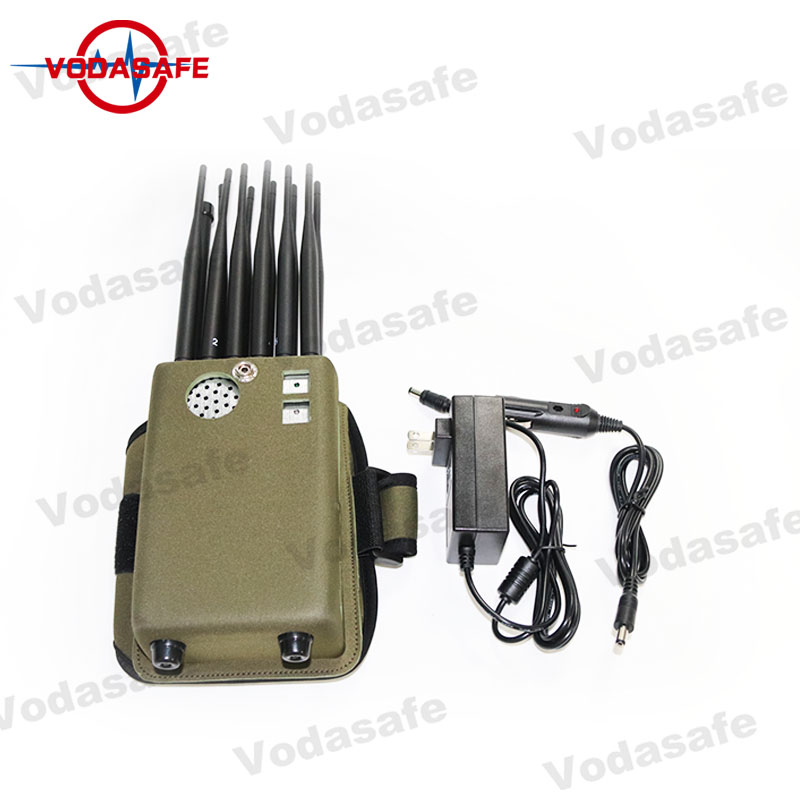 Alta potencia portátil 12Bands Jammer / Blocker Vodasafe P12