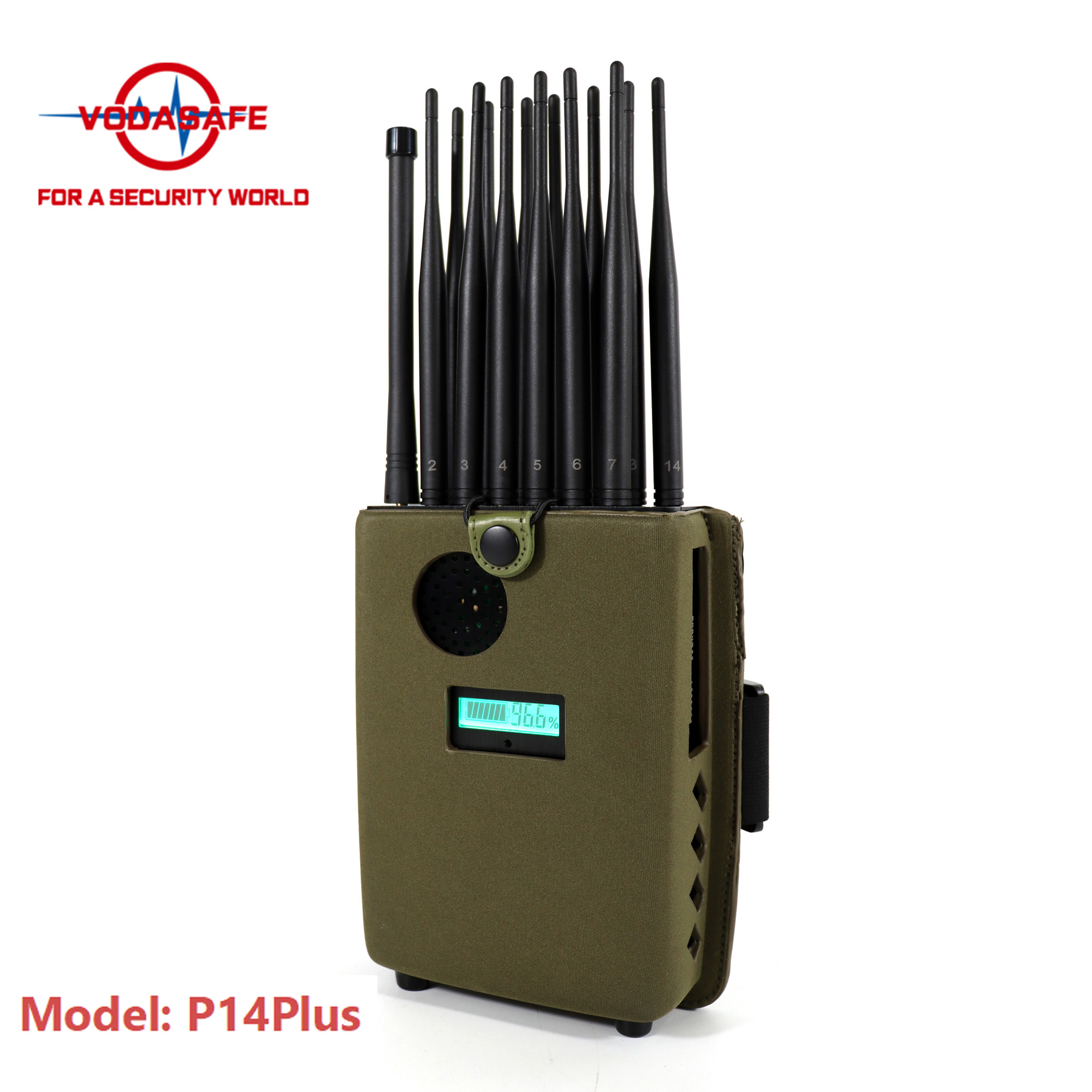 Hot Selling Portable Jammer CDMA GSM GPS Bluetooth 5g Handy Signal Jammer
