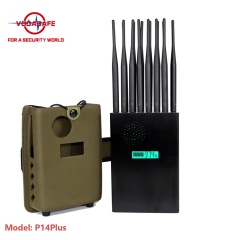 Hot Selling Portable Jammer CDMA GSM GPS Bluetooth 5g Handy Signal Jammer