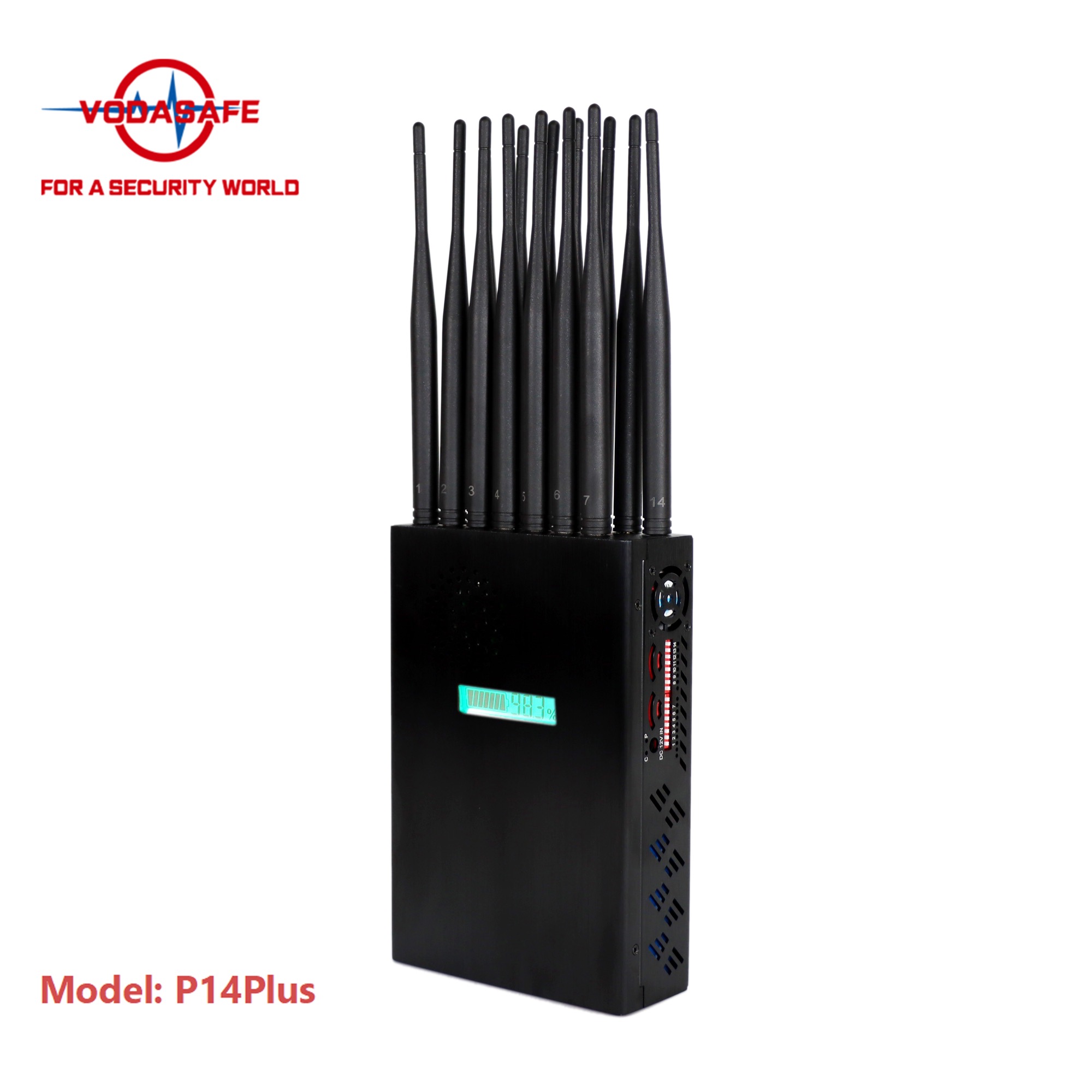 Venta caliente portátil Jammer CDMA GSM GPS Bluetooth 5g teléfono celular Jammer de señal