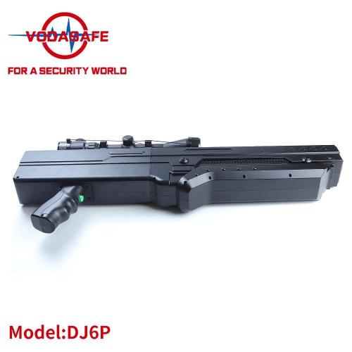 Vodasafe Uav Drone Jammer 433 1.2g 900 2.4G 5.8g GPS 6 Bands Anti Drone Jammer