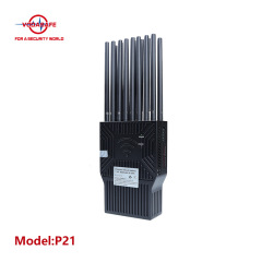 21 Antennas Cell Phone Blocking Gps Lojack Wifi Cell Phone Signal  Jammer