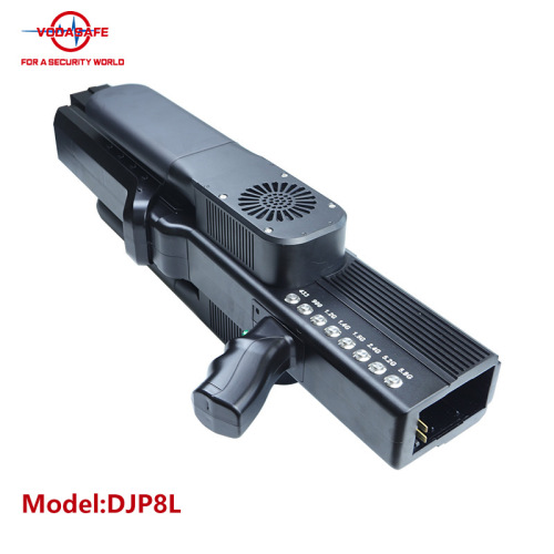 8-band anti-drone gun portable high power drone countermeasures