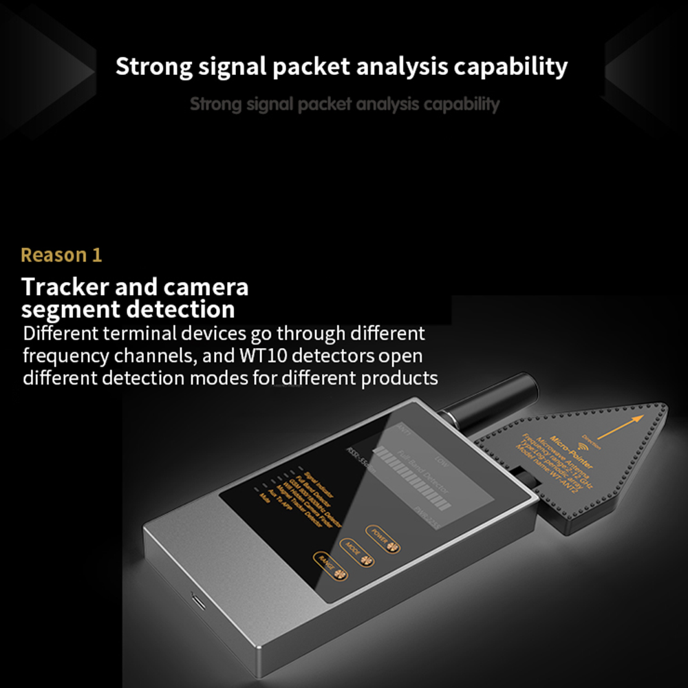 Vodasafe Micro GPS Tracker Spion Abhörgerät Kamera Detektor