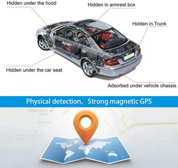 k18 GPS Tracking GSM Dispositivo de escucha