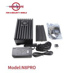 Handheld 8-Antennen 5G WiFi gps Störsender