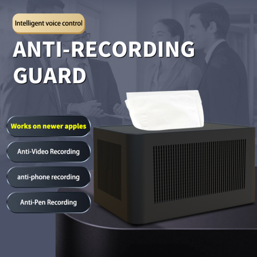 Simulated tissue box design anti-recording jammer