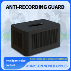 Simulated tissue box design anti-recording jammer