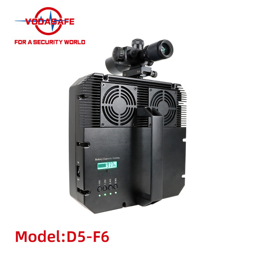 Brouilleur de signal pour drone FPV RC2.4G+RC5.8GHz+GPSL1+GPSL2/L5+RC868/915 +RC5.2G Signal