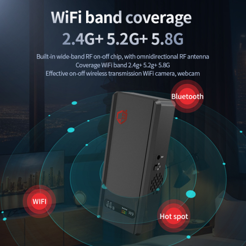 Ручной встроенный передатчик с тремя антеннами, защищённый от bluetooth