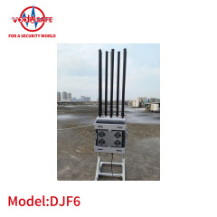 Sistema de contramedida FPV/UAV montado en vehículo de 6 bandas