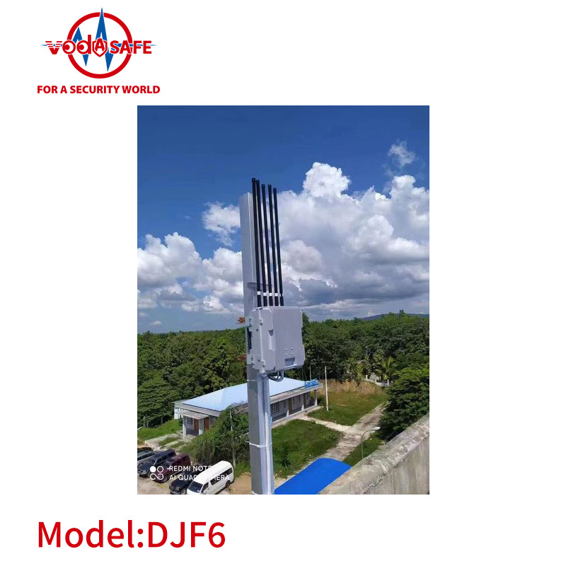 Sistema de contramedida FPV/UAV montado en vehículo de 6 bandas