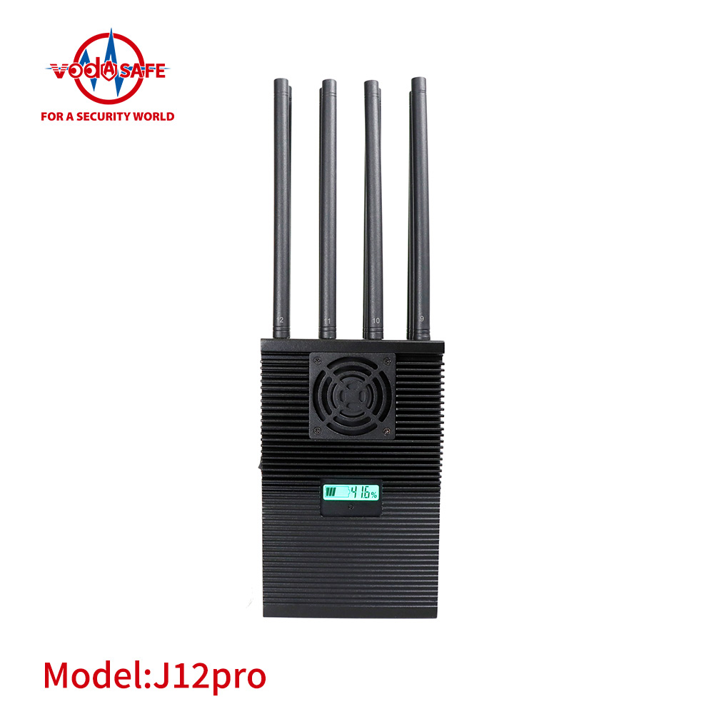 J12Pro Hochleistungs-Handheld-Signalstörsender mit 12 Antennen