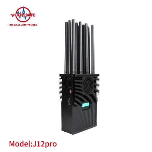 J12Pro Hochleistungs-Handheld-Signalstörsender mit 12 Antennen