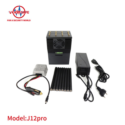 J12Pro Hochleistungs-Handheld-Signalstörsender mit 12 Antennen