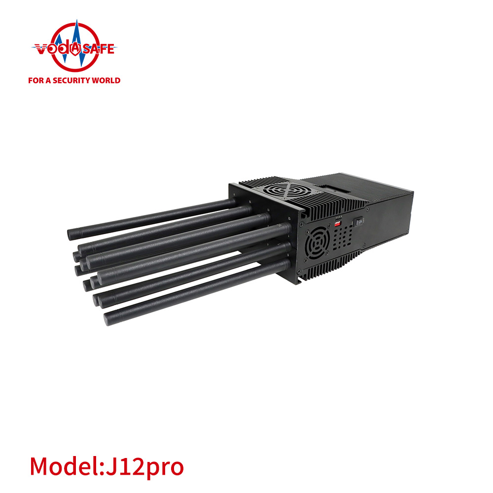 J12Pro Hochleistungs-Handheld-Signalstörsender mit 12 Antennen