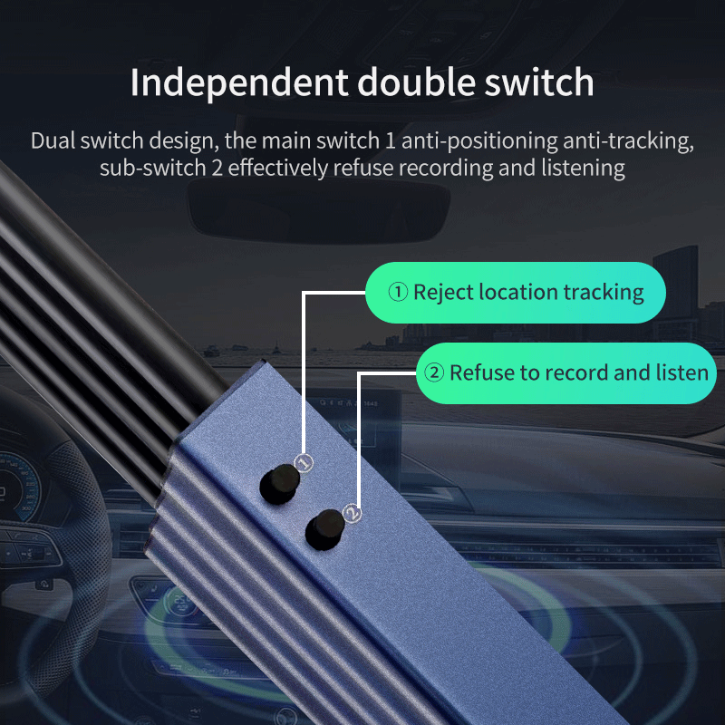 Портативный 5 антенн блокировки GPS 4G сигнал блокиратор глушитель