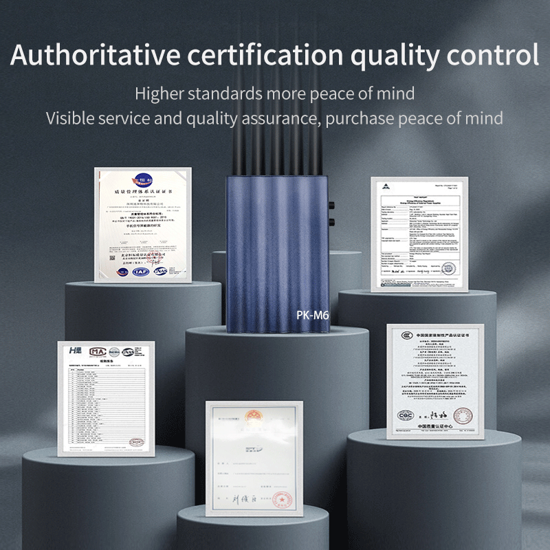 Портативный 5 антенн блокировки GPS 4G сигнал блокиратор глушитель