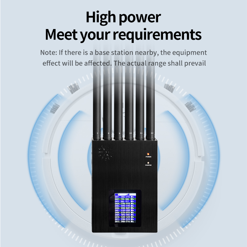 Full Band 12 Antenne Signal Jammer