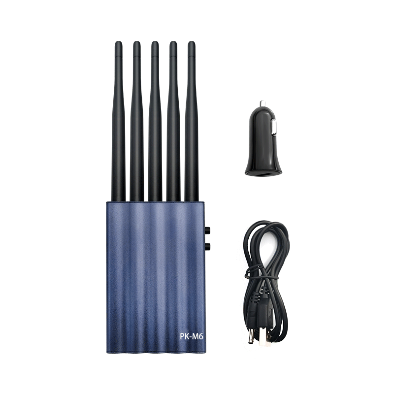 Портативный 5 антенн блокировки GPS 4G сигнал блокиратор глушитель