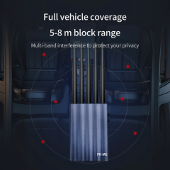 Портативный 5 антенн блокировки GPS 4G сигнал блокиратор глушитель