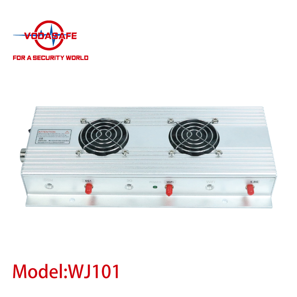 Desktop WiFi Band Jammer 2.4G 5.2g 5.8g Signal Shield