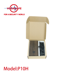 Vodasafe VS-P10H Мощный ручной блокировщик сигналов с деревянной текстурой и 10 каналами