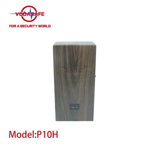 Vodasafe VS-P10H Мощный ручной блокировщик сигналов с деревянной текстурой и 10 каналами