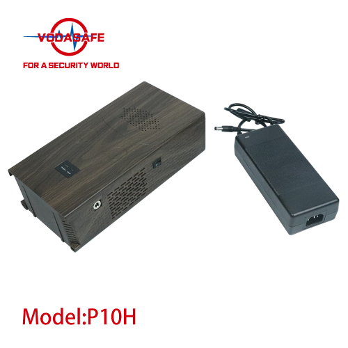 Vodasafe VS-P10H Мощный ручной блокировщик сигналов с деревянной текстурой и 10 каналами