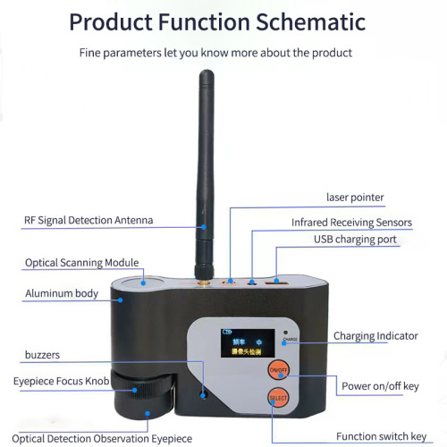 Vodasafe VS-331 Многофункциональный детектор радиосигналов