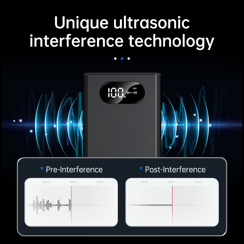 Interferidor inteligente anti-grabación AJ15