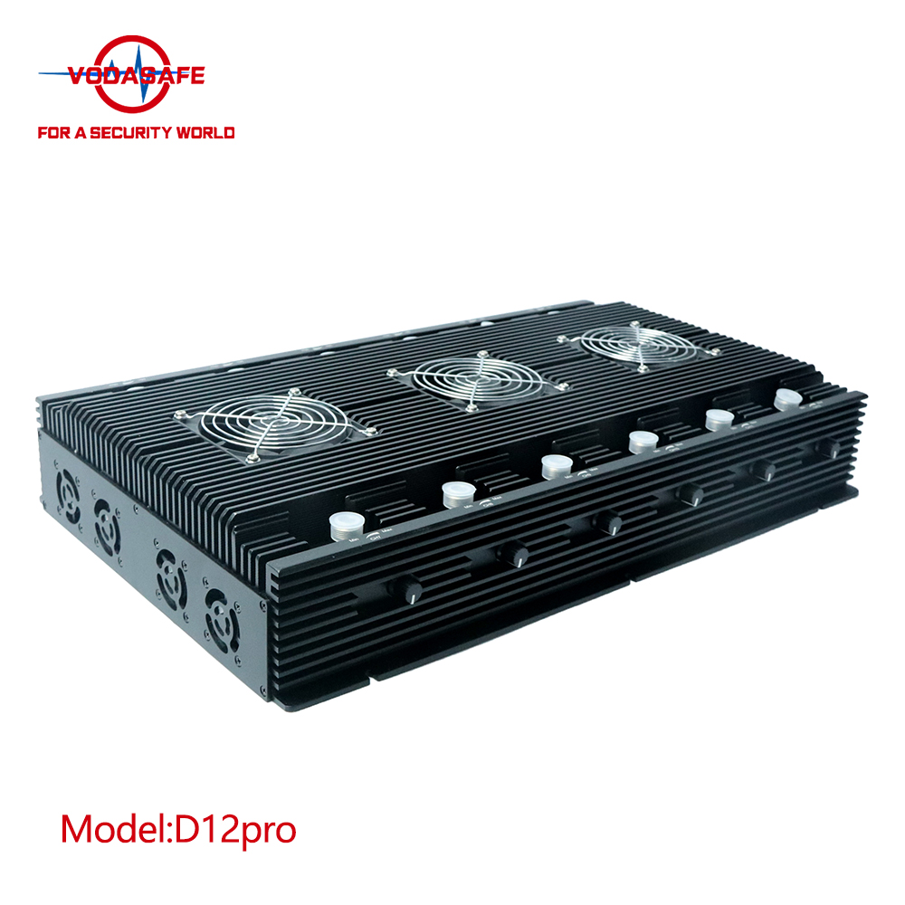 Постоянный джаммер/блокер 12 диапазонов высокой мощности Vodasafe D12Pro