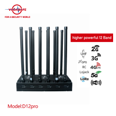 Постоянный джаммер/блокер 12 диапазонов высокой мо...