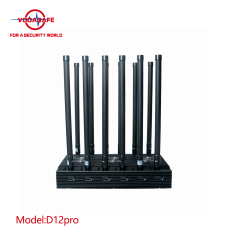 Постоянный джаммер/блокер 12 диапазонов высокой мощности Vodasafe D12Pro