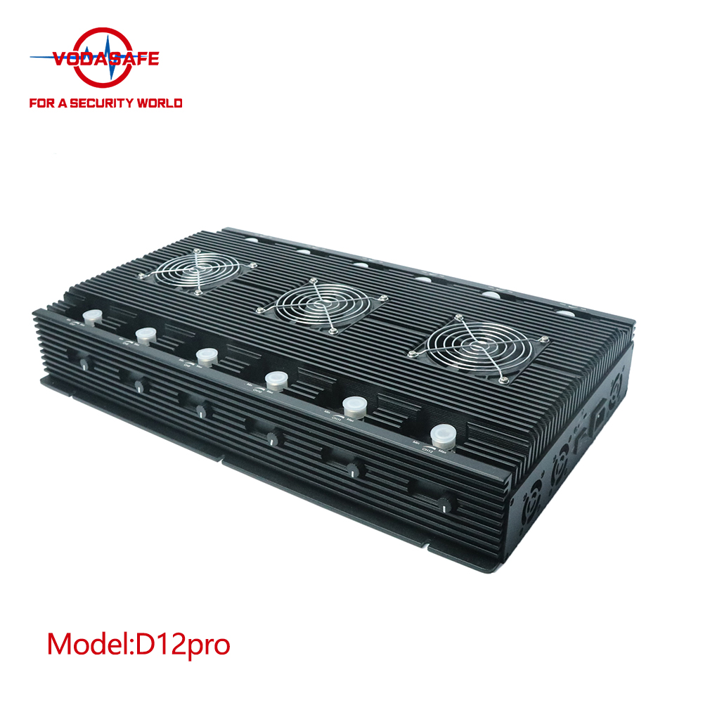Постоянный джаммер/блокер 12 диапазонов высокой мощности Vodasafe D12Pro