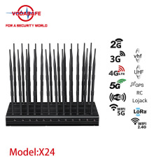 24-диапазонный настольный глушитель сигналов VHF/U...