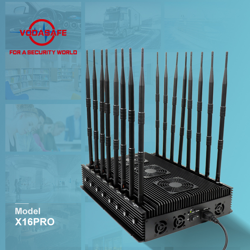 6-10W/Band 12 Antennen Signalstörsender 2g 3G 4G WiFi Lojack GPS Long Range