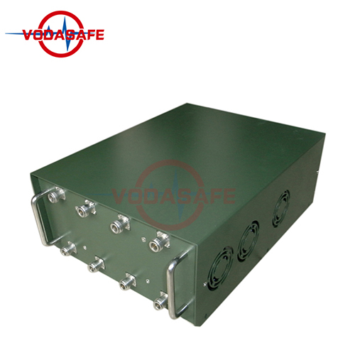 Militaire Man Pack 3G / 4G / UHF / Wi-Fi / GPS Rayon de couverture du brouilleur 50-100m