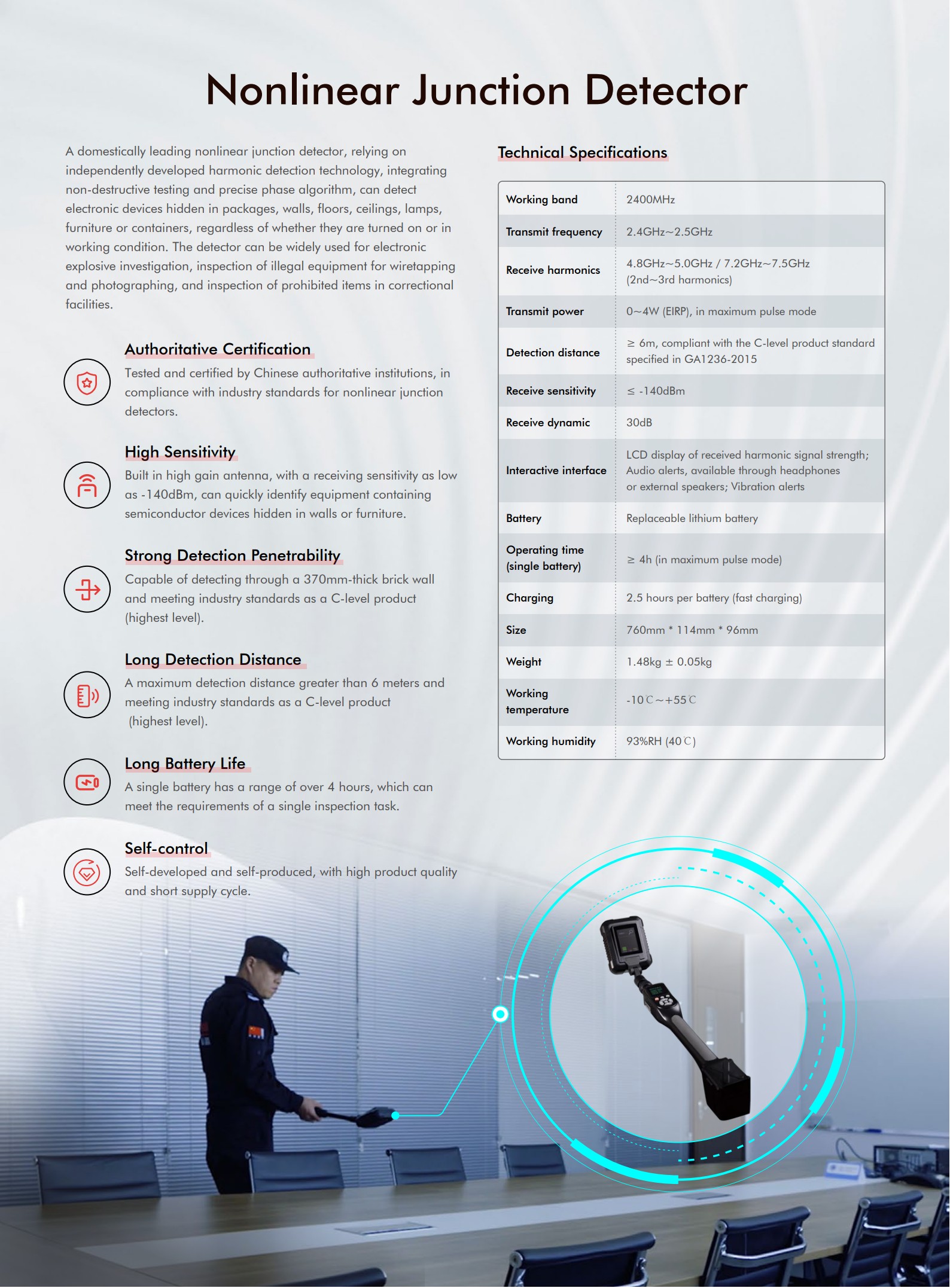 Детектор нелинейного перехода