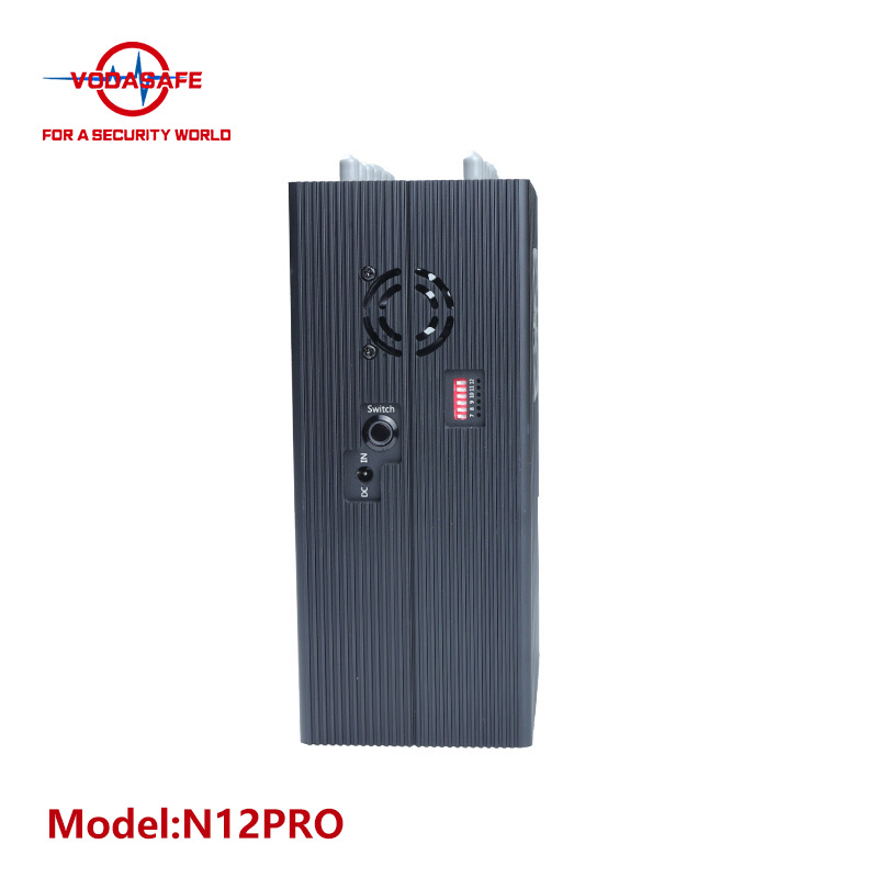 12-диапазонный мощный 5G-подавитель сигнала мощностью 75 Вт