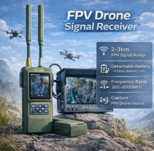 Vodasafe F8 Ultra-Wideband Portable UAV Detector