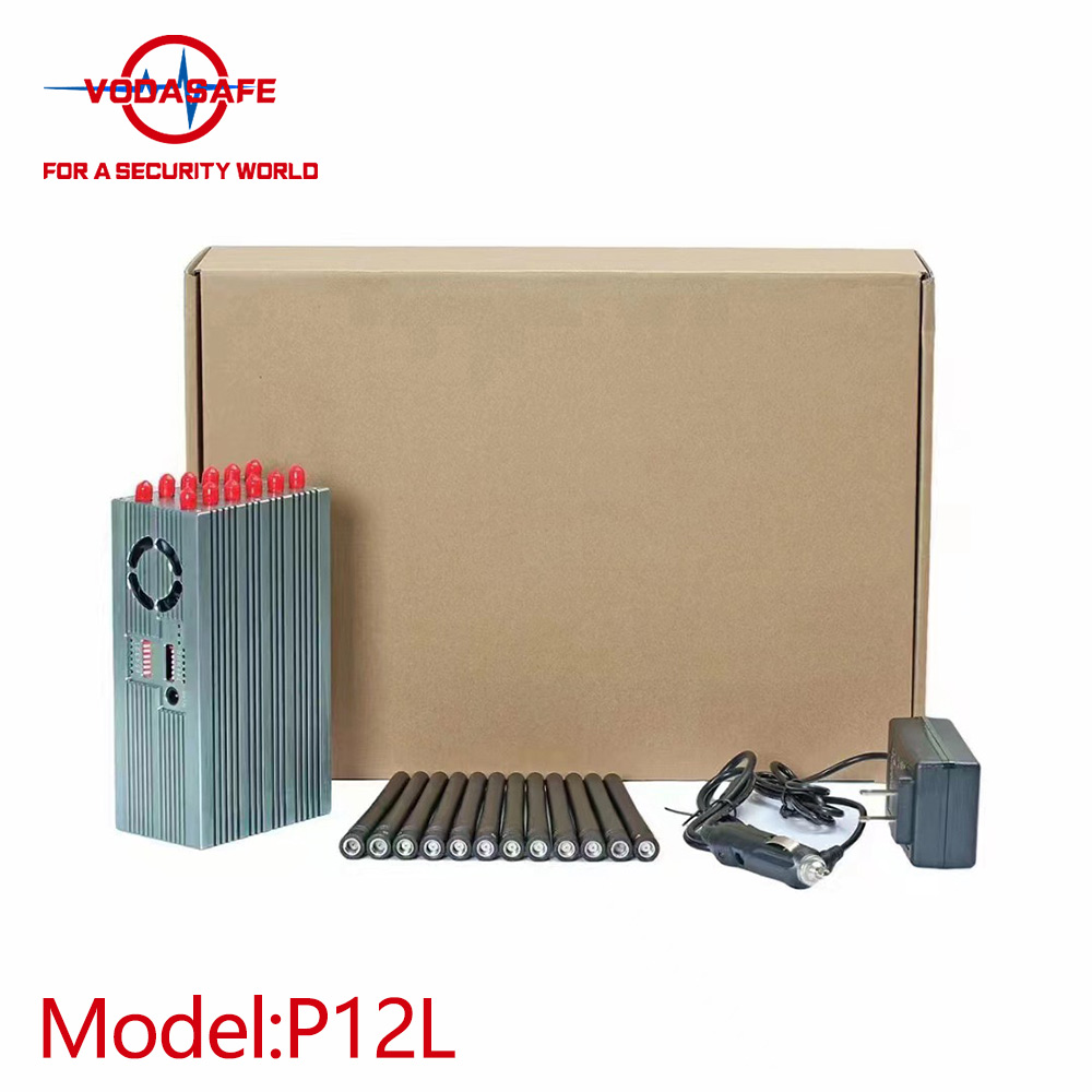 Vodasafe портативная модель с 12 интегрированными частотами, блокирующими все сигналы мобильной связи