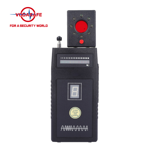 Vodasafe VS-8NLP: Detector de señales RF avanzado con puntero láser y buscador de lentes