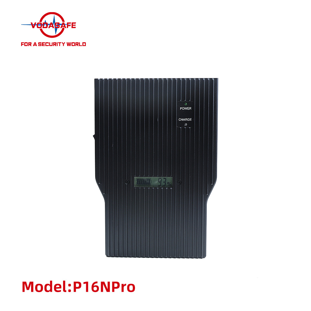 Vodasafe P16NPRO 16W bloqueador de señal móvil portátil de 16 bandas